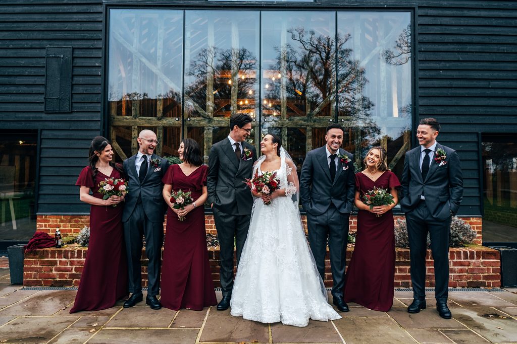 Perfect Christmas wedding at Blake Hall Essex Wedding Photographer