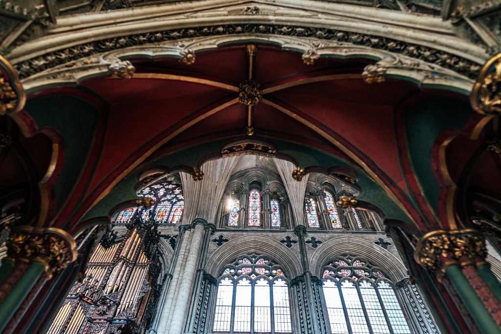 Inside Ely Cathedral