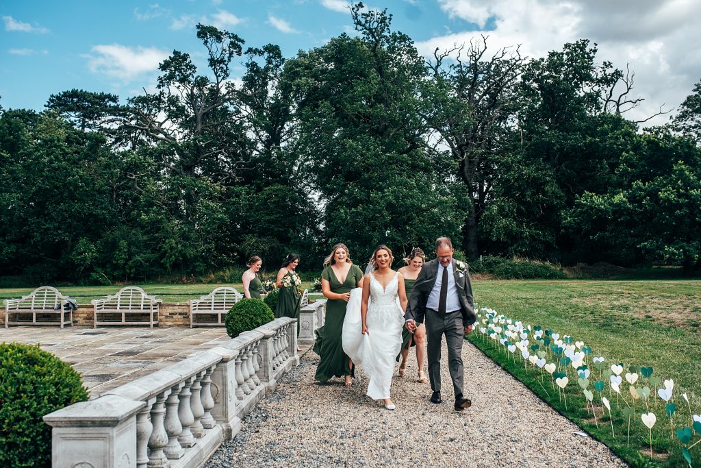 Luxe Earthy tones for Classic wedding at Hatfield Place Essex Wedding Photographer