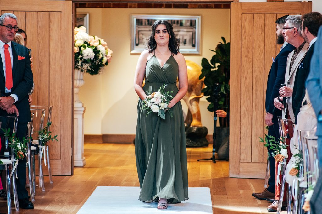 Luxe Earthy tones for Classic wedding at Hatfield Place Essex Wedding Photographer