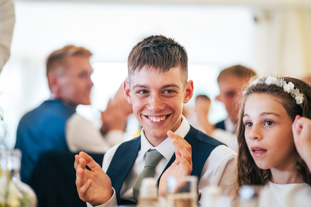 guest claps speech