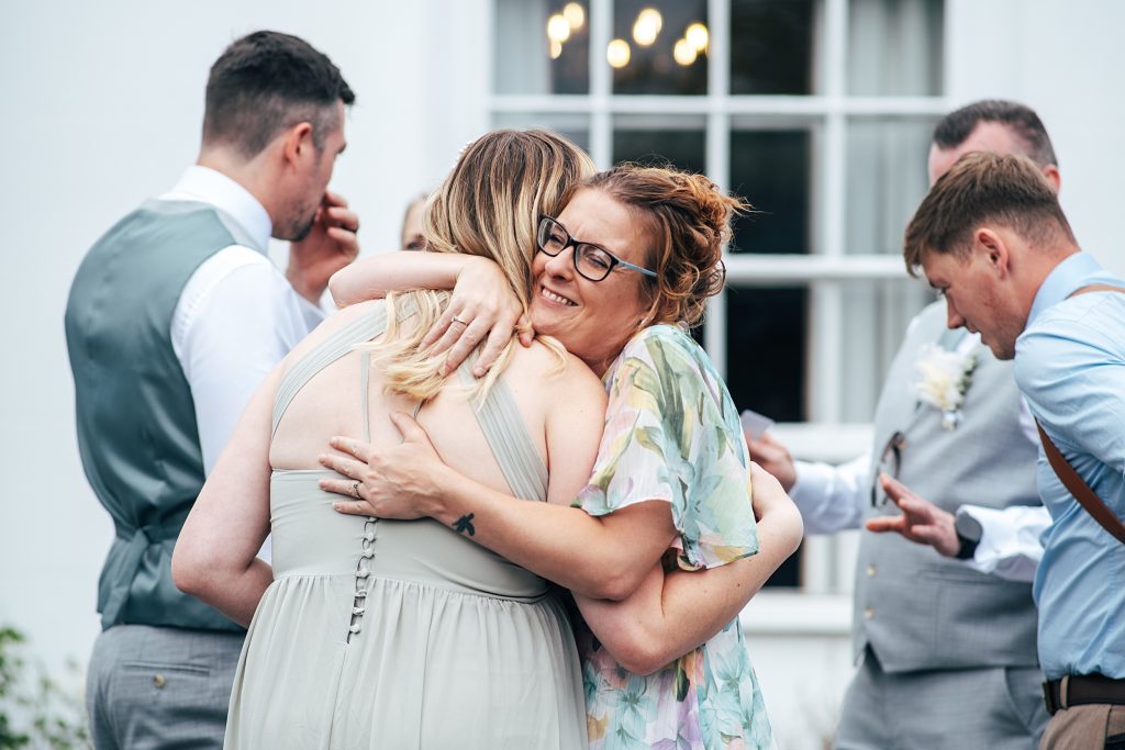 guests hug
