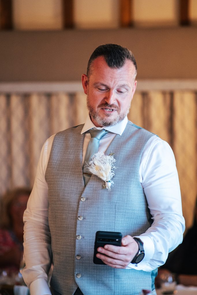 best man gives speech