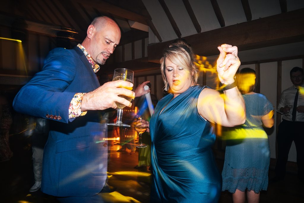 guests on dance floor