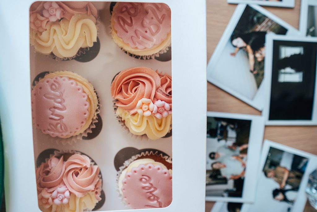bride cupcakes