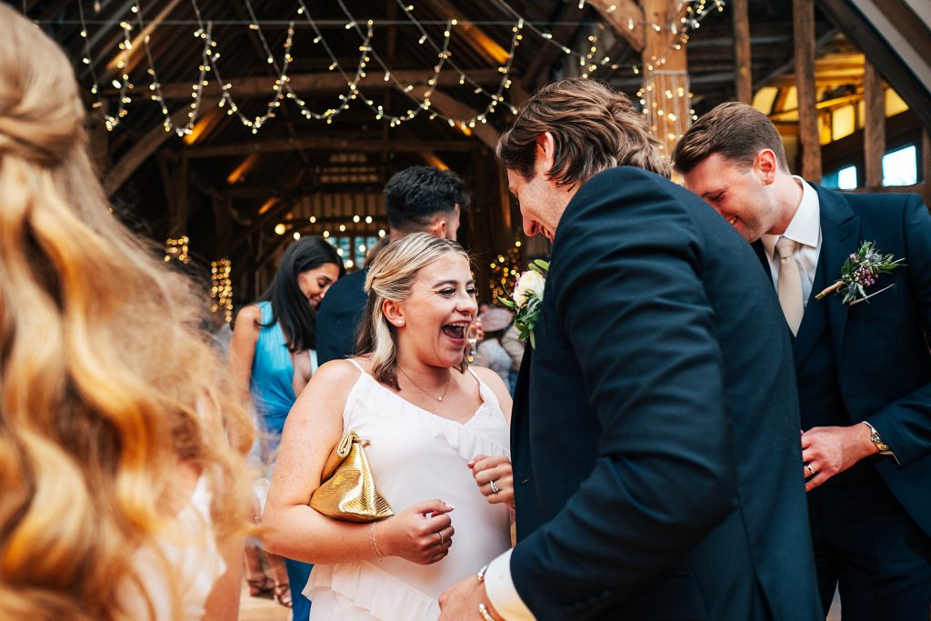 guests on dance floor