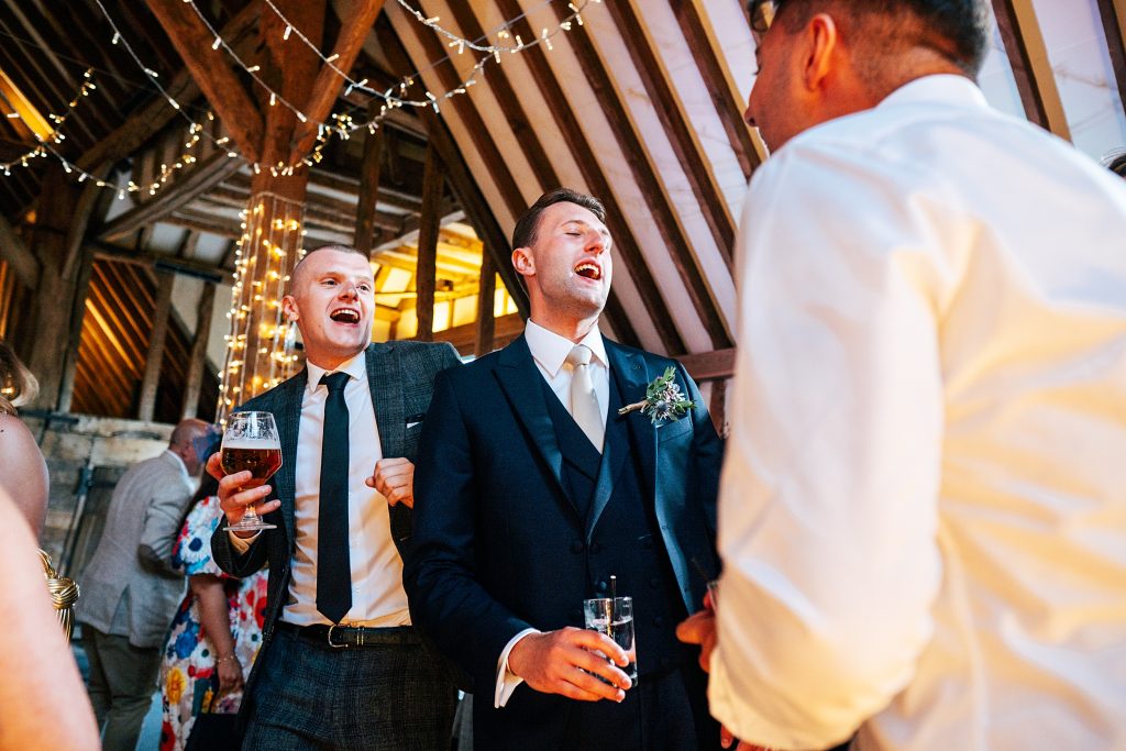 guests on dance floor