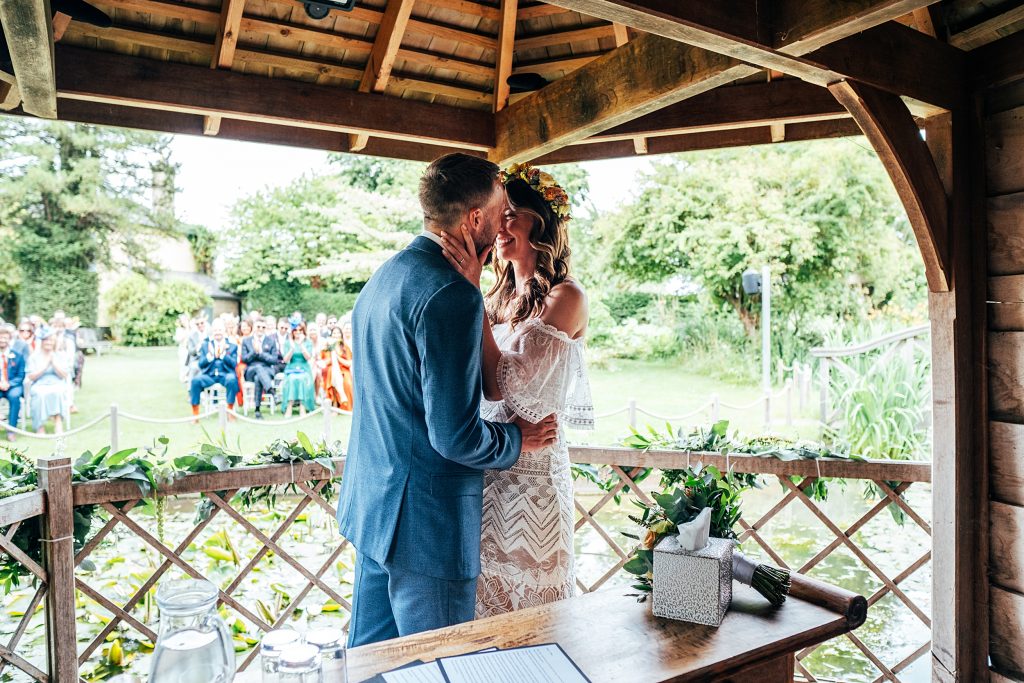 Relaxed Boho Farm Wedding with piglets and Disco Balls Best Essex Hertfordshire Wedding Photographer