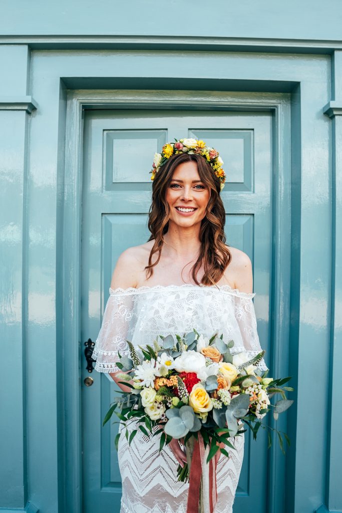 Relaxed Boho Farm Wedding with piglets and Disco Balls Best Essex Hertfordshire Wedding Photographer