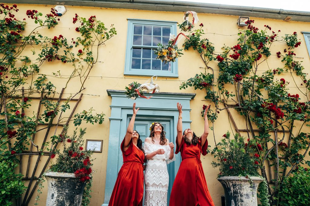 Relaxed Boho Farm Wedding with piglets and Disco Balls Best Essex Hertfordshire Wedding Photographer