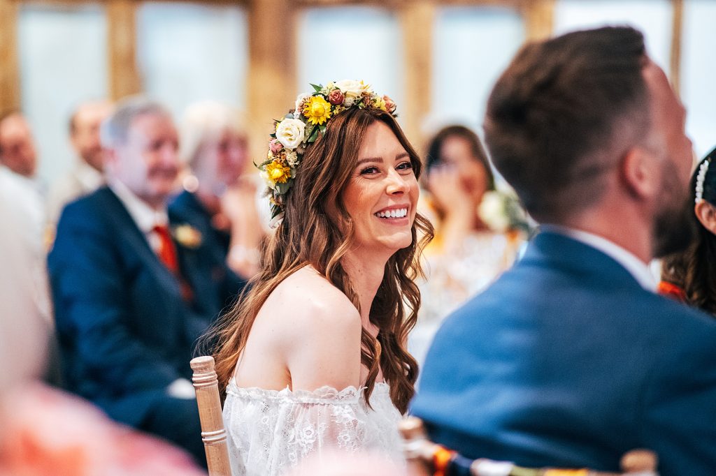 Relaxed Boho Farm Wedding with piglets and Disco Balls Best Essex Hertfordshire Wedding Photographer