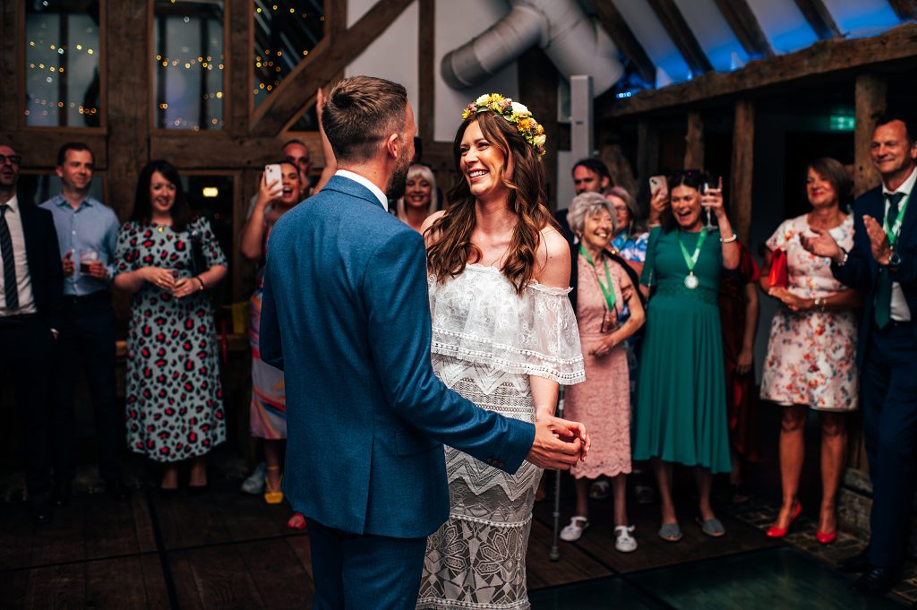 Relaxed Boho Farm Wedding with piglets and Disco Balls Best Essex Hertfordshire Wedding Photographer
