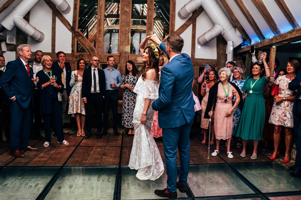 Relaxed Boho Farm Wedding with piglets and Disco Balls Best Essex Hertfordshire Wedding Photographer