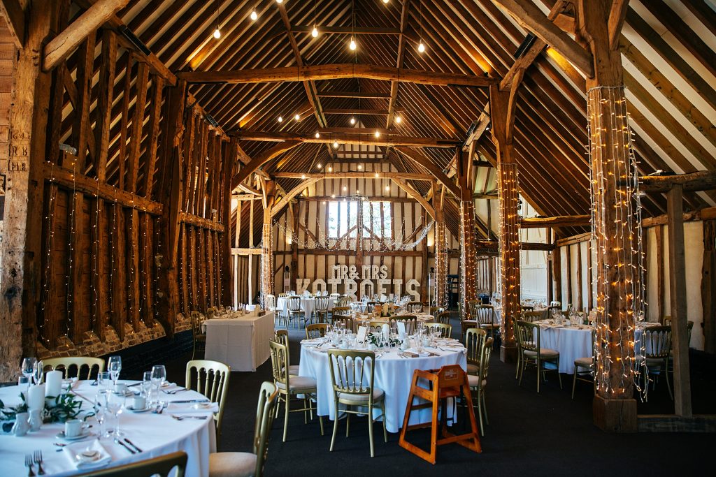 Blake Hall ready for wedding breakfast