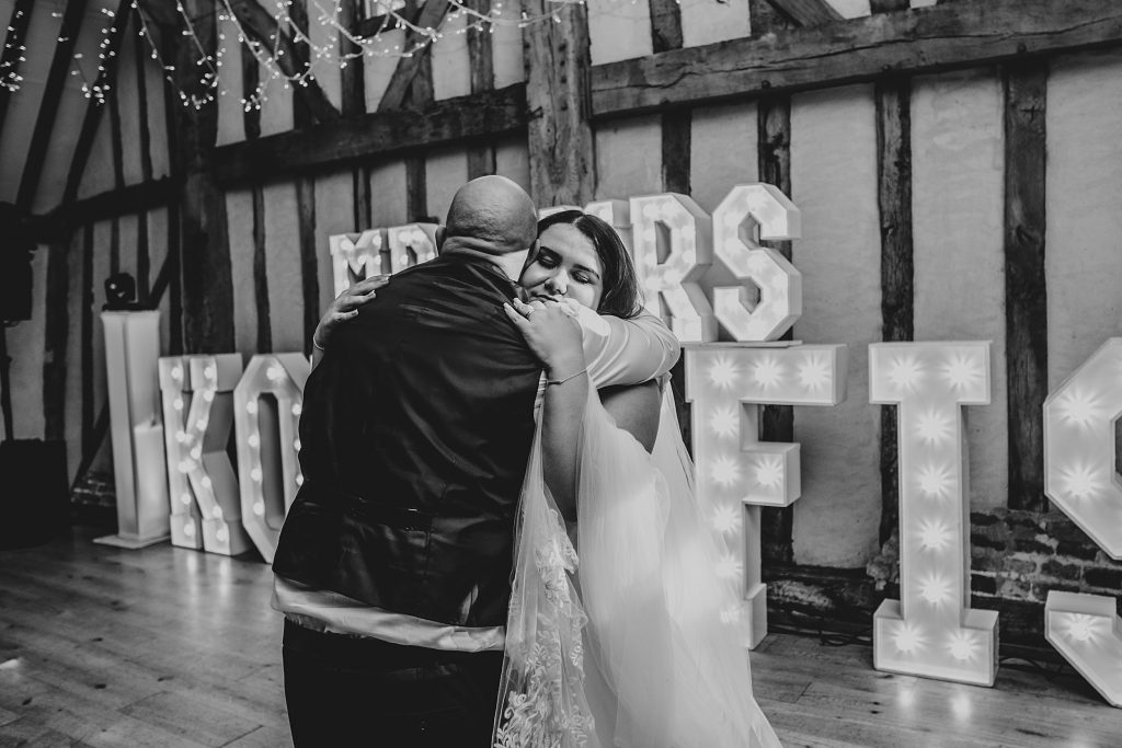 bride dancing with her dad