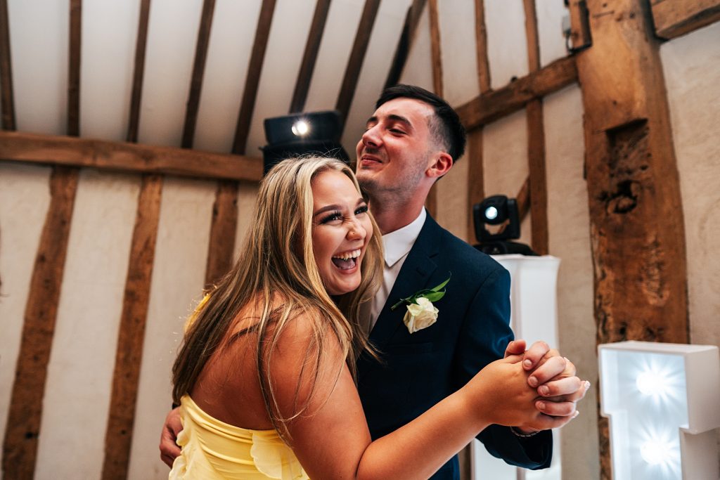 guests on dance floor