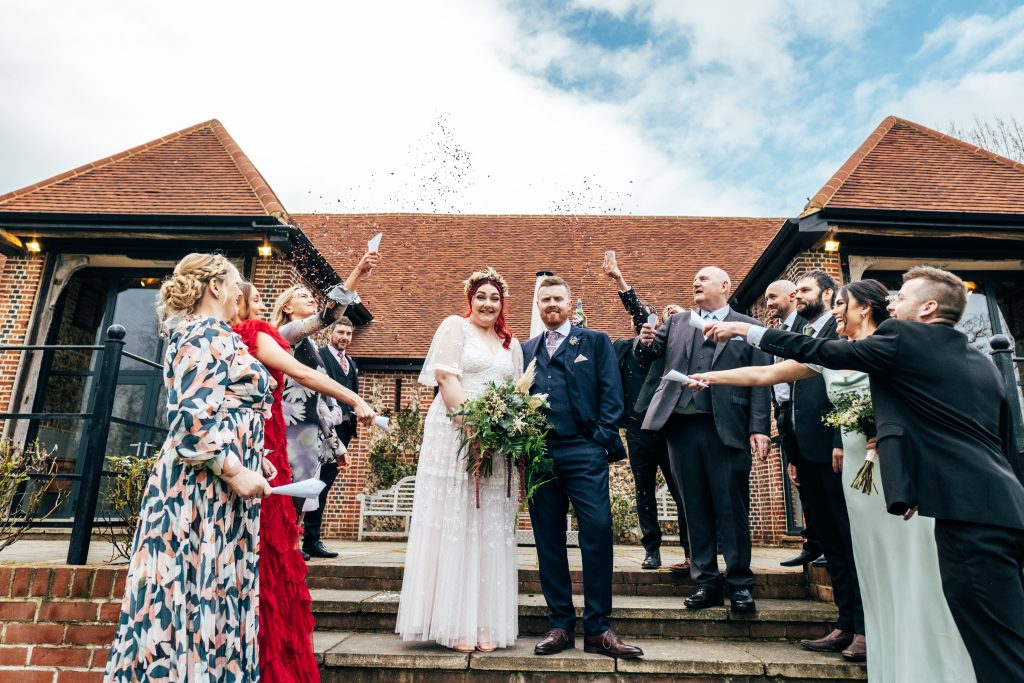 Spring wedding at Essex venue Tuffon Hall by Three Flowers Photography