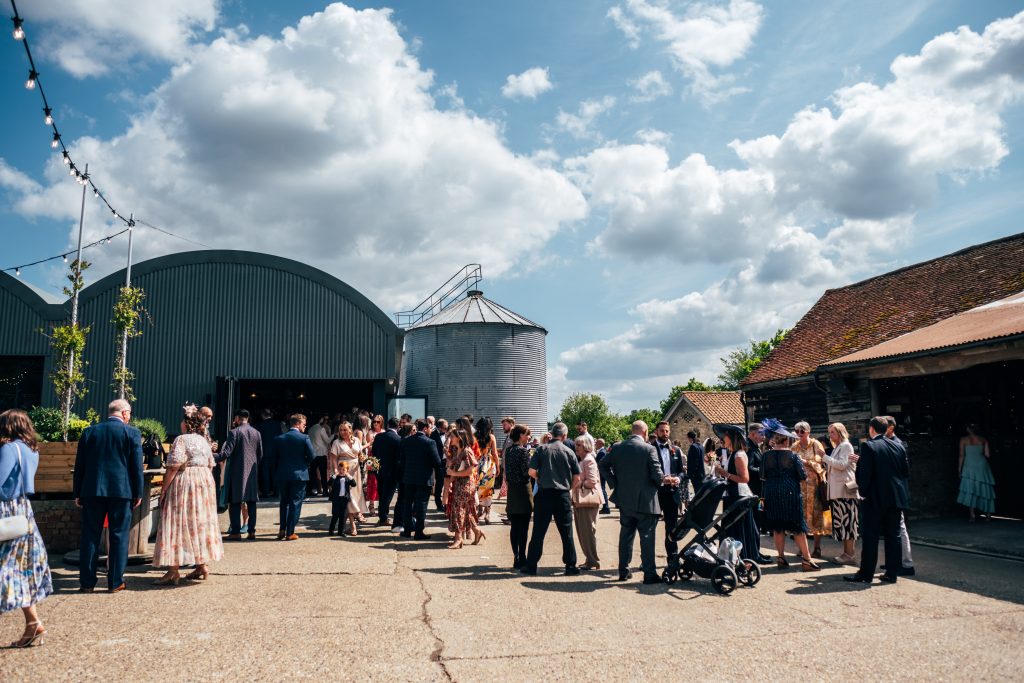 The barns at lodge farm Epping Essex wedding photographer