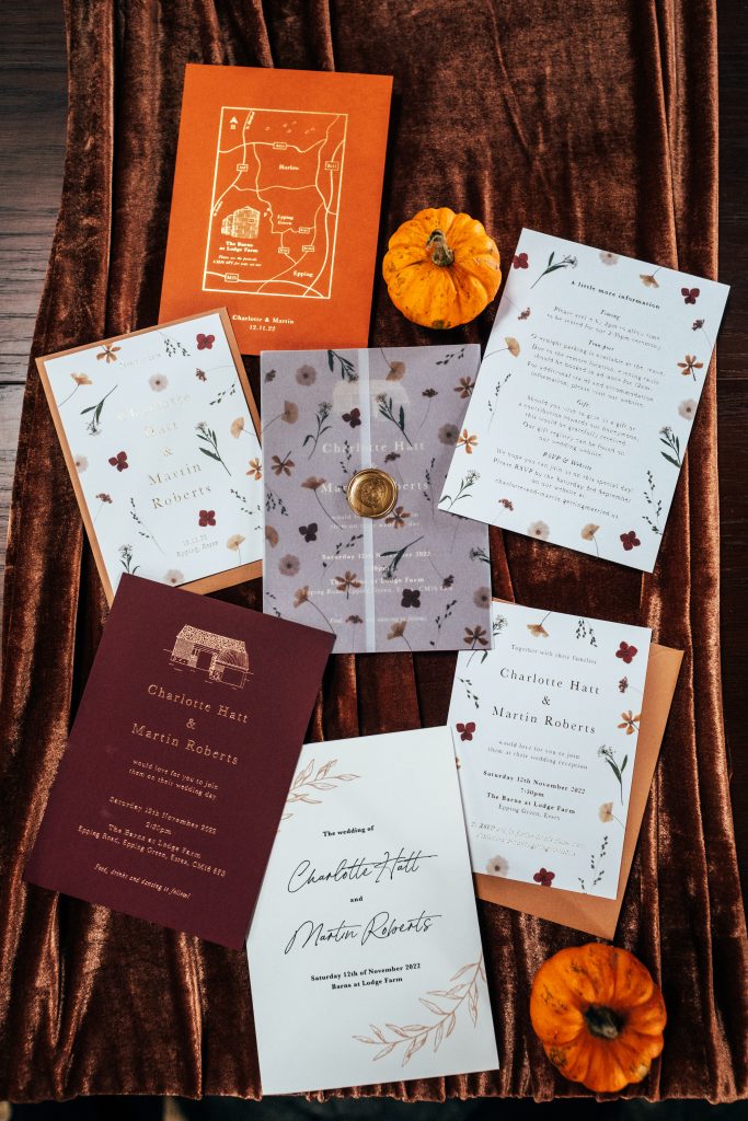 Autumn Wedding at The Barns at Lodge Farm Essex Wedding Photographer