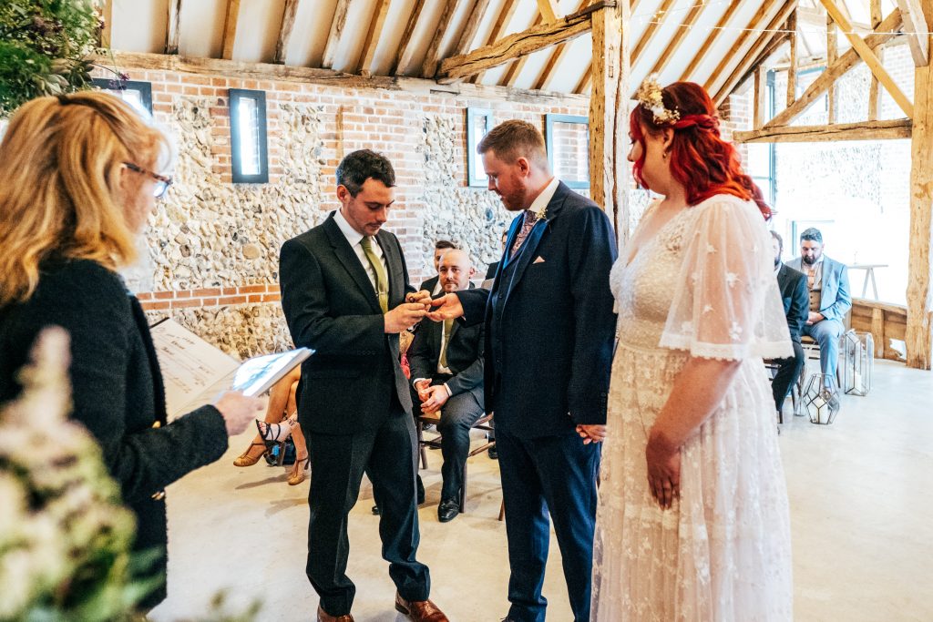 Spring wedding at Essex venue Tuffon Hall by Three Flowers Photography