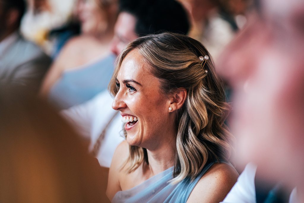 Outdoor Maidens Barn wedding with Singing Waiters Best Essex Wedding Photographer