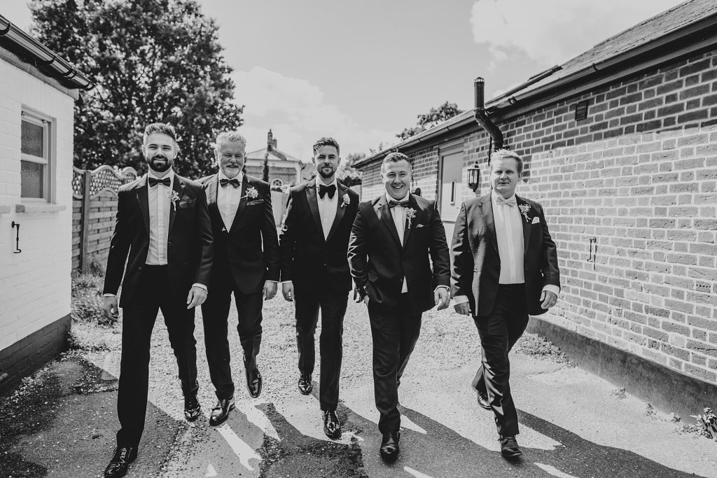 Vintage Chic and black tie wedding at The Hare's Field, Essex Suffolk wedding photographer