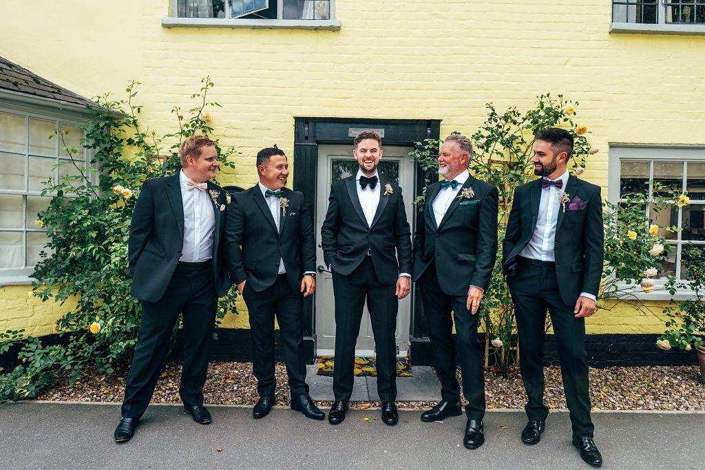 Vintage Chic and black tie wedding at The Hare's Field, Essex Suffolk wedding photographer