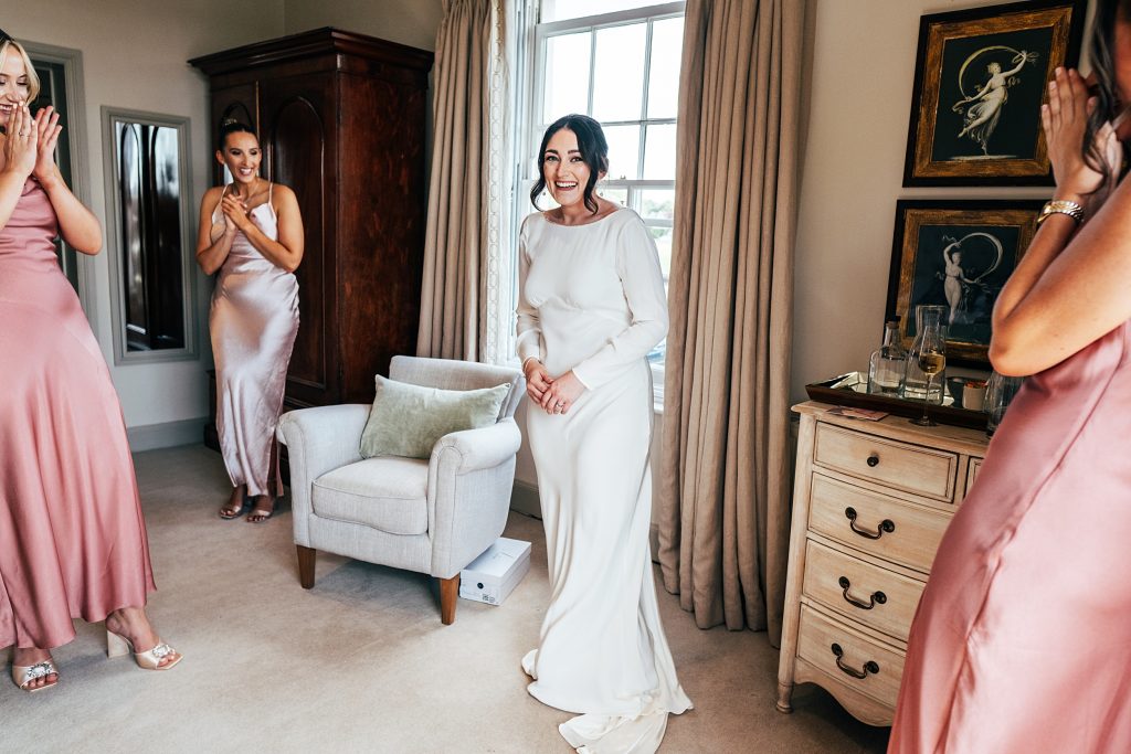 Vintage Chic and black tie wedding at The Hare's Field, Essex Suffolk wedding photographer