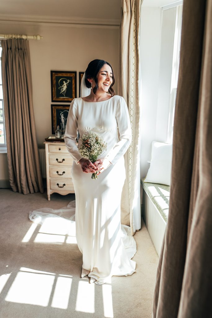 Vintage Chic and black tie wedding at The Hare's Field, Essex Suffolk wedding photographer