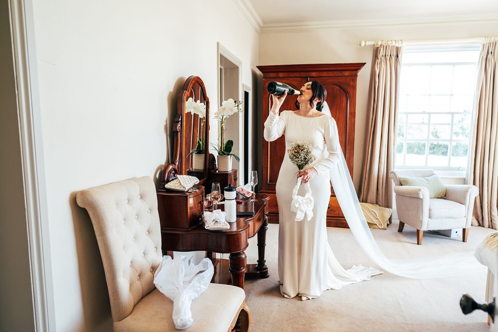 Vintage Chic and black tie wedding at The Hare's Field, Essex Suffolk wedding photographer