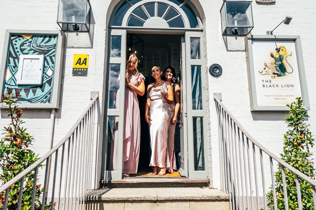 Vintage Chic and black tie wedding at The Hare's Field, Essex Suffolk wedding photographer