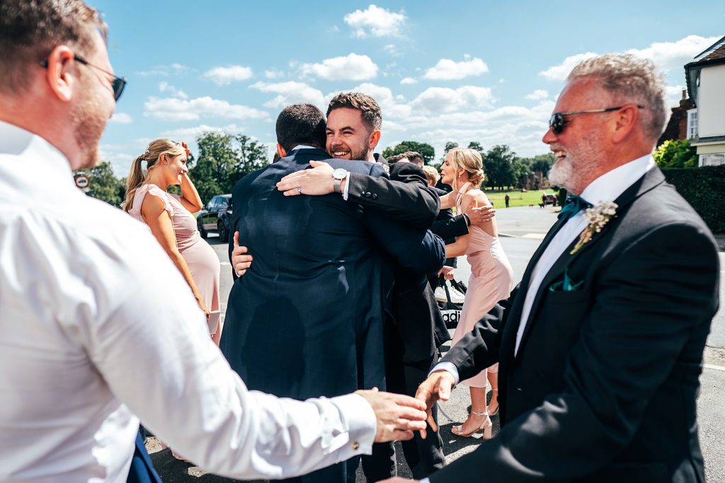 Vintage Chic and black tie wedding at The Hare's Field, Essex Suffolk wedding photographer