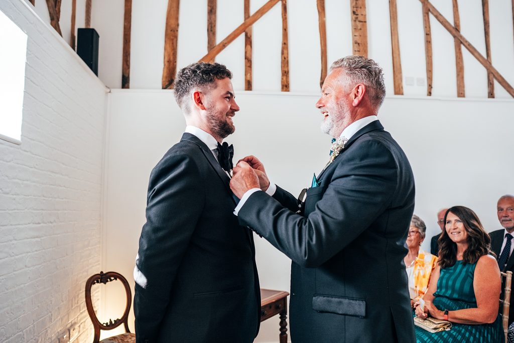 Vintage Chic and black tie wedding at The Hare's Field, Essex Suffolk wedding photographer