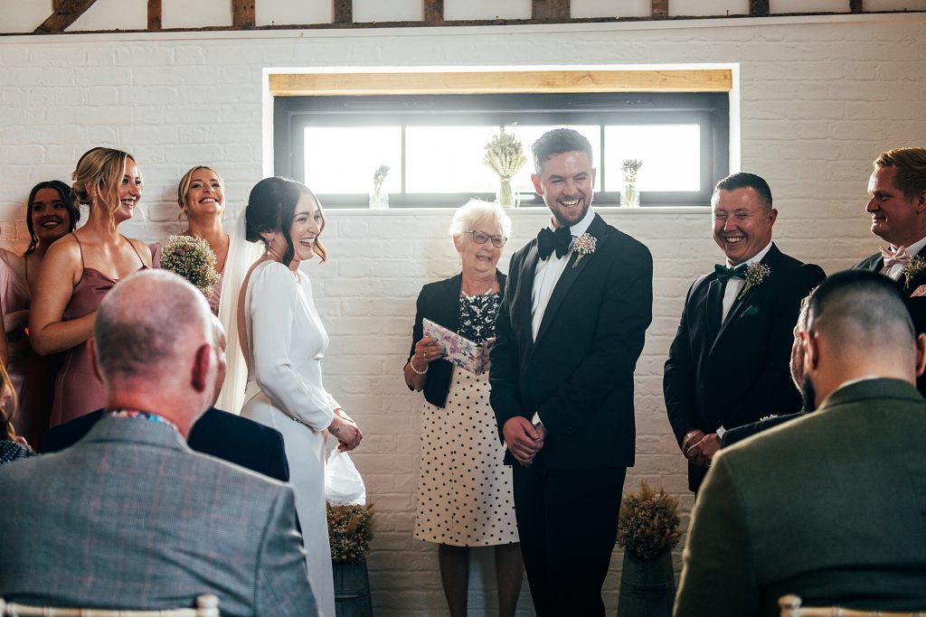 Vintage Chic and black tie wedding at The Hare's Field, Essex Suffolk wedding photographer