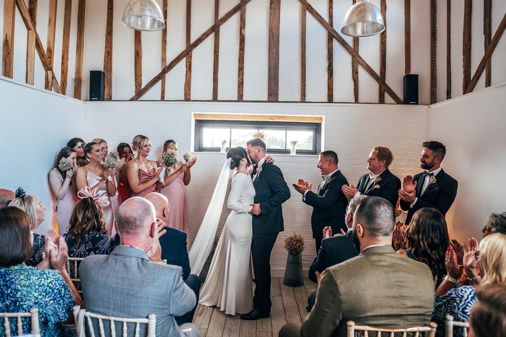 Vintage Chic and black tie wedding at The Hare's Field, Essex Suffolk wedding photographer