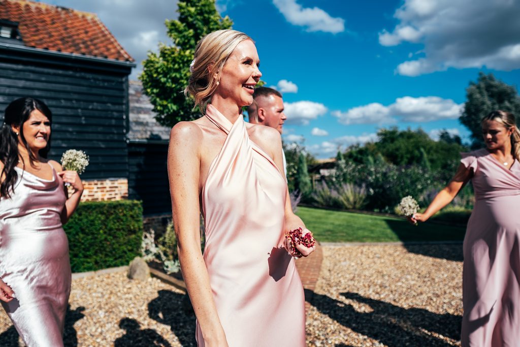 Vintage Chic and black tie wedding at The Hare's Field, Essex Suffolk wedding photographer