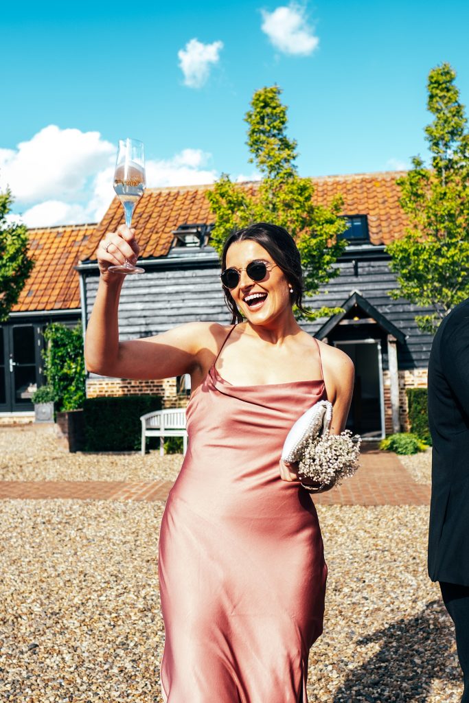 Vintage Chic and black tie wedding at The Hare's Field, Essex Suffolk wedding photographer