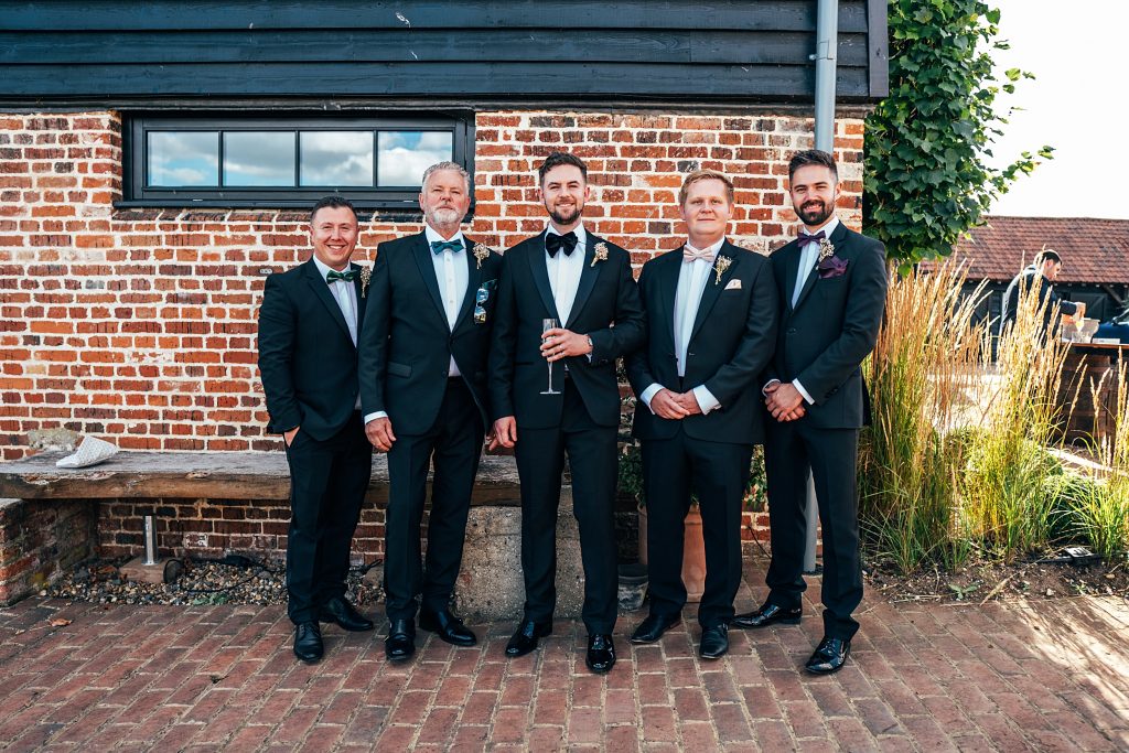 Vintage Chic and black tie wedding at The Hare's Field, Essex Suffolk wedding photographer