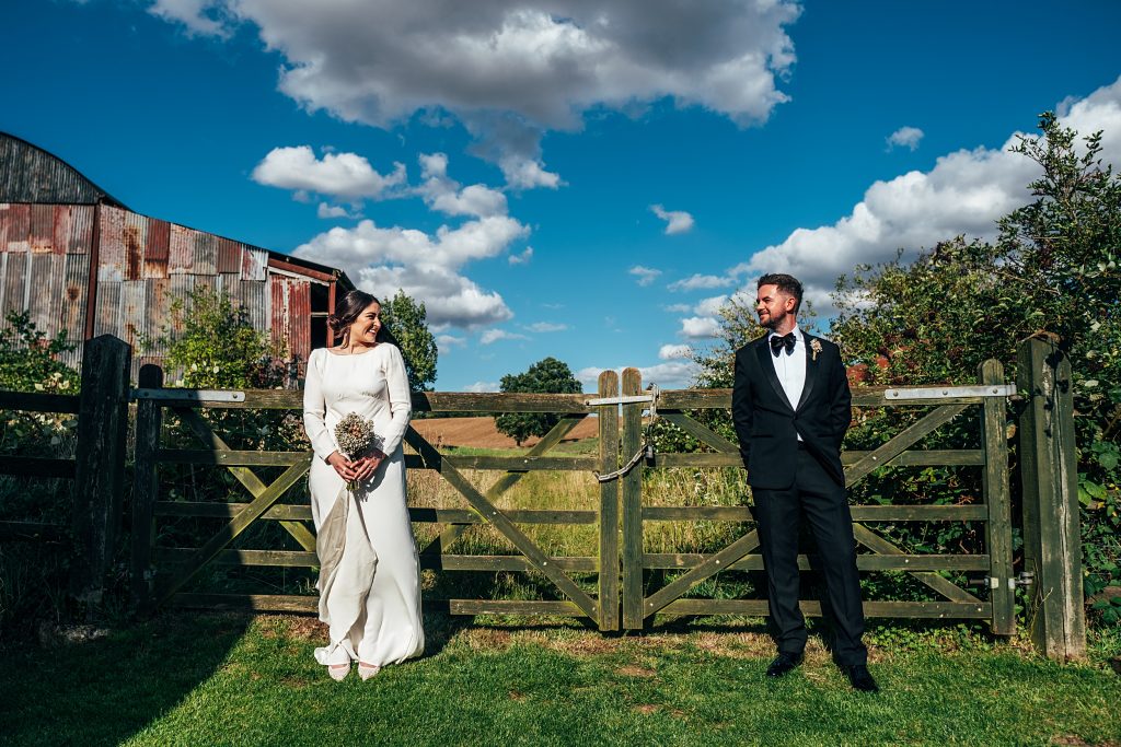 Vintage Chic and black tie wedding at The Hare's Field, Essex Suffolk wedding photographer