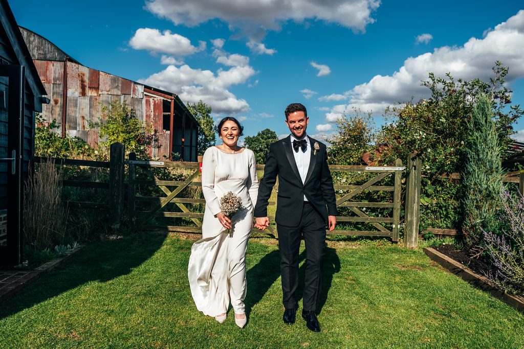 Vintage Chic and black tie wedding at The Hare's Field, Essex Suffolk wedding photographer