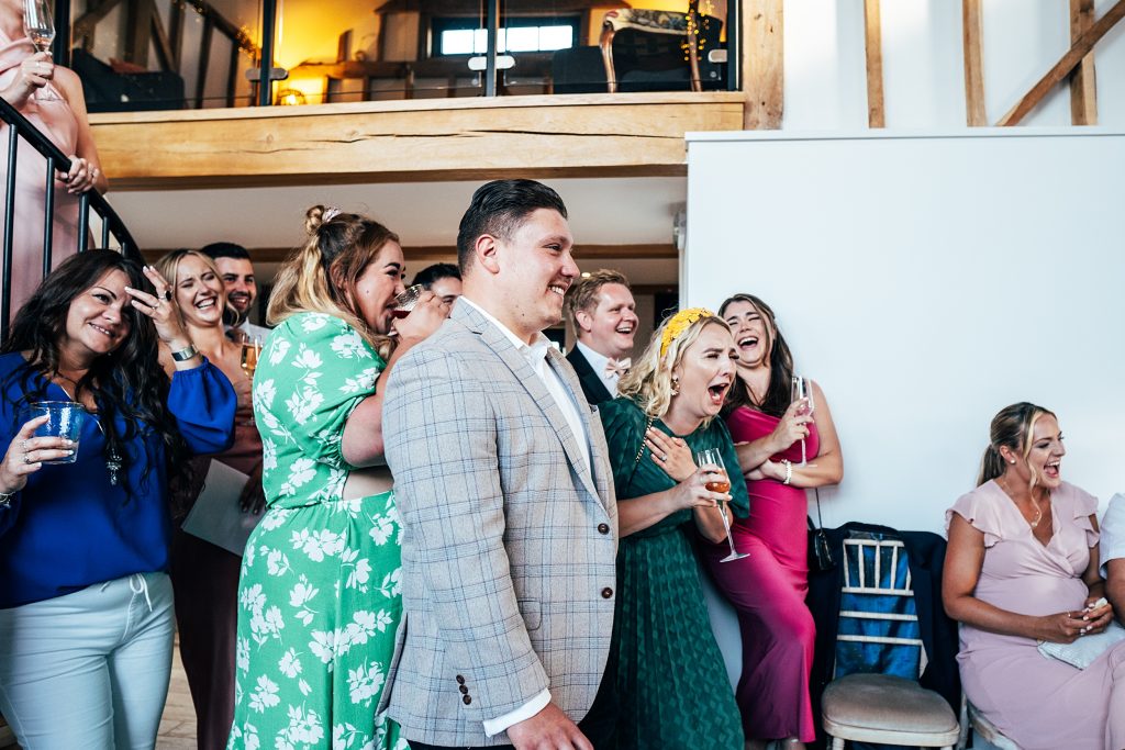Vintage Chic and black tie wedding at The Hare's Field, Essex Suffolk wedding photographer