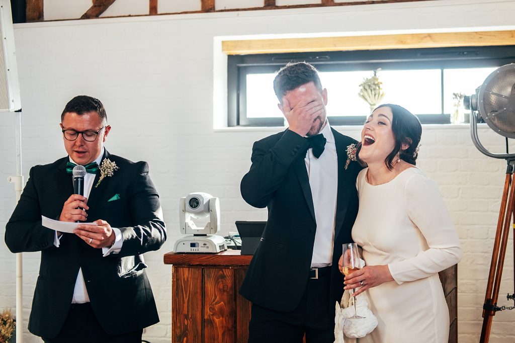 Vintage Chic and black tie wedding at The Hare's Field, Essex Suffolk wedding photographer