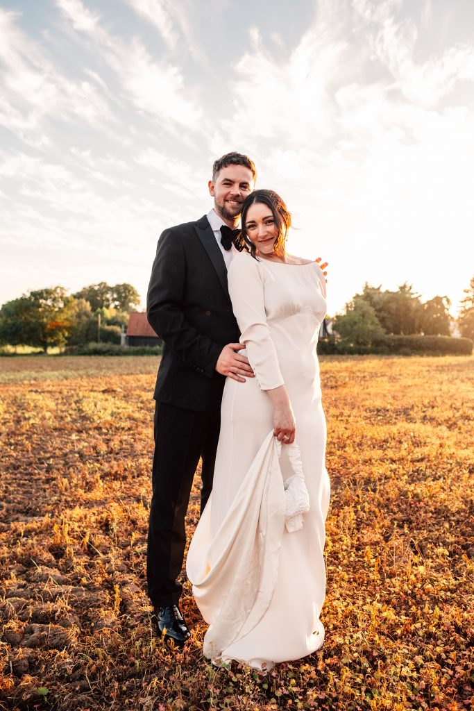 Vintage Chic and black tie wedding at The Hare's Field, Essex Suffolk wedding photographer