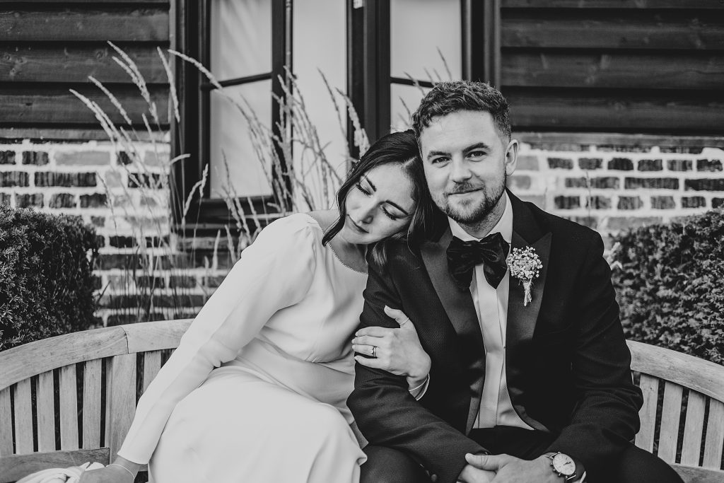 Vintage Chic and black tie wedding at The Hare's Field, Essex Suffolk wedding photographer