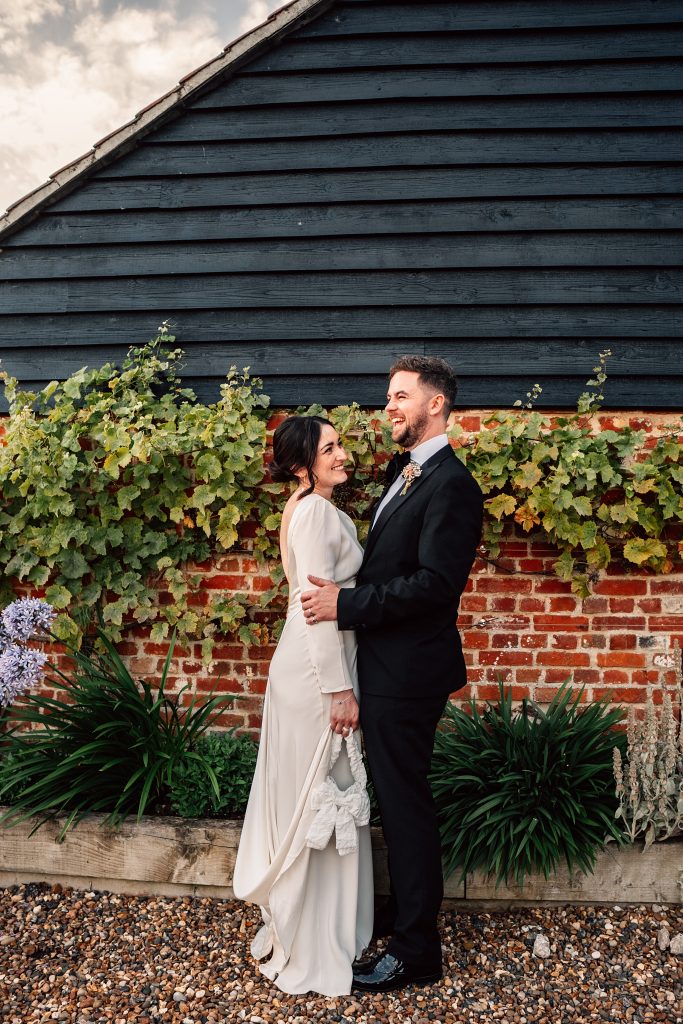 Vintage Chic and black tie wedding at The Hare's Field, Essex Suffolk wedding photographer
