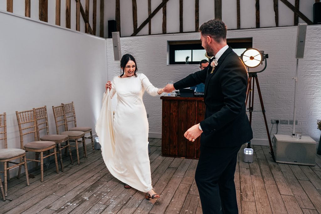 Vintage Chic and black tie wedding at The Hare's Field, Essex Suffolk wedding photographer