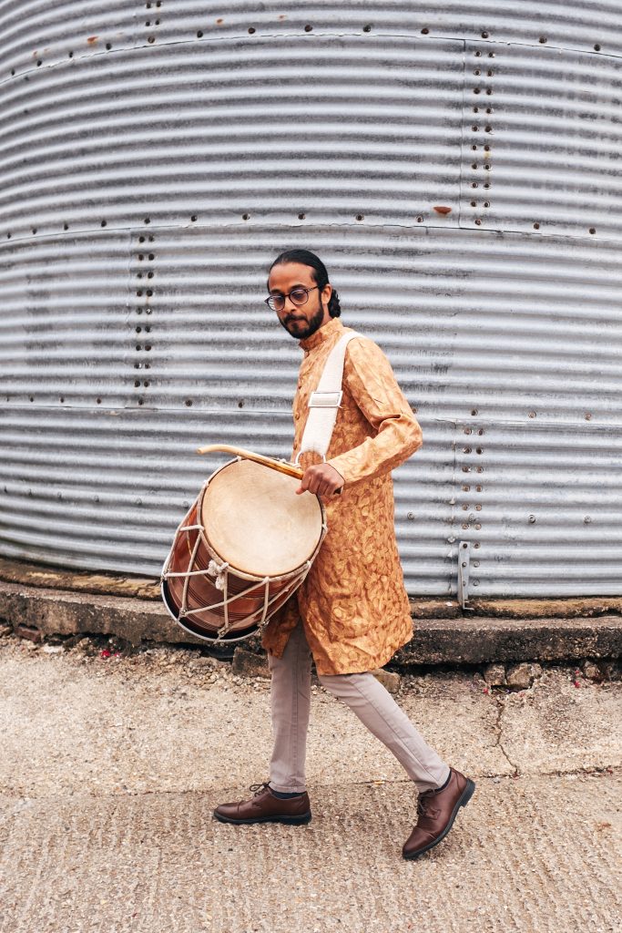 Drummer leading the Jaan