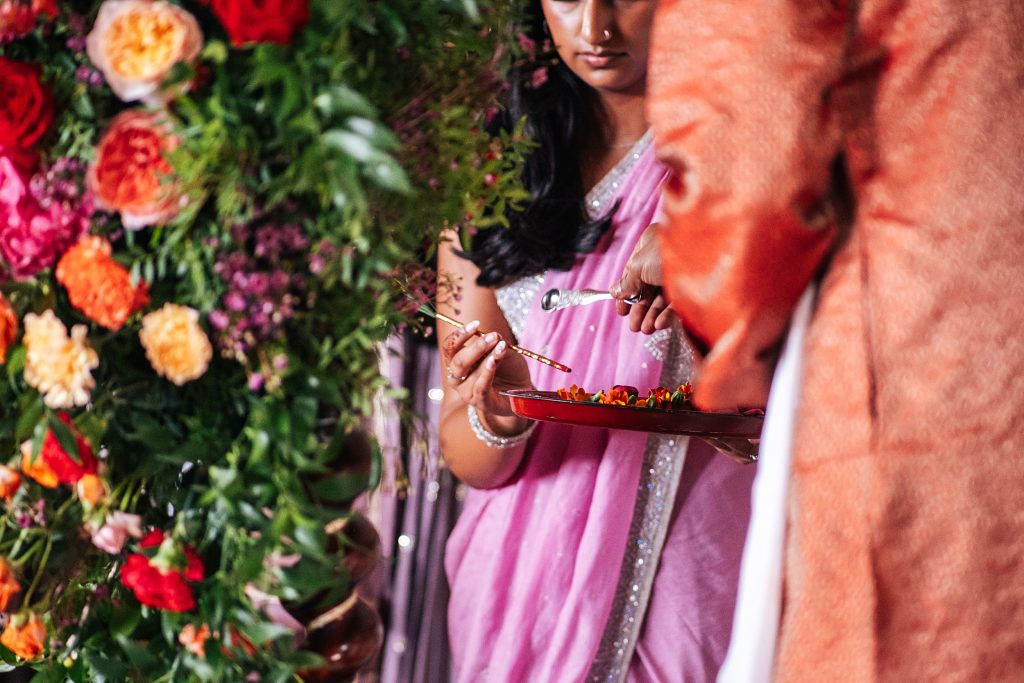close up of Mehendi