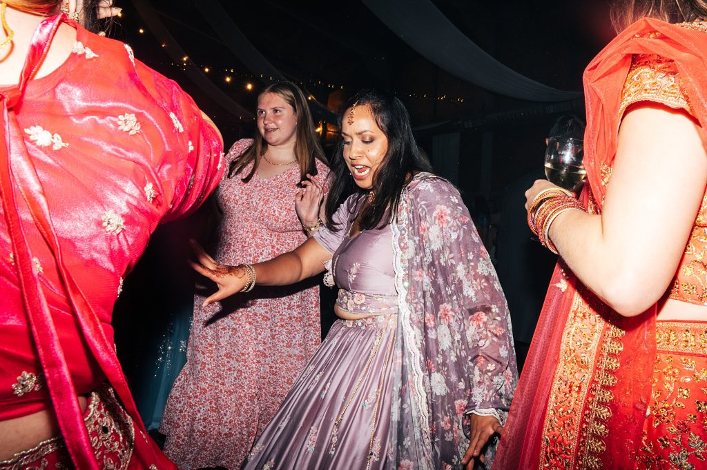 guests on dance floor