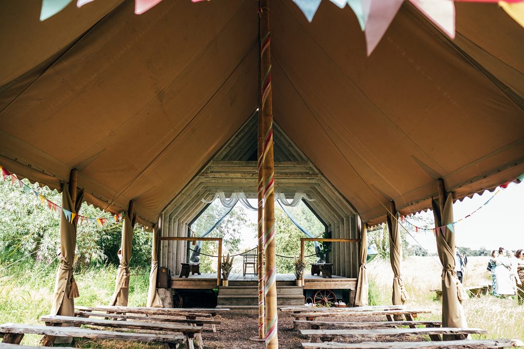 Relaxed Festival wedding at Wilderness Wedding Venue Best Essex Kent Wedding Photographer